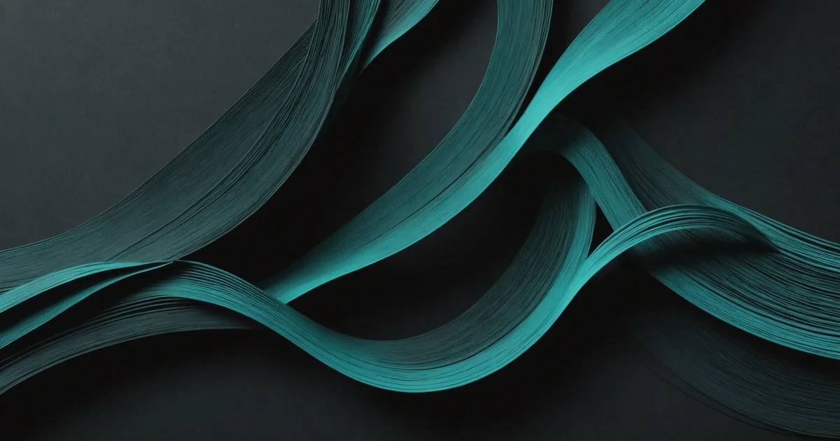 Abstract contrast between ordered and unordered visual structures
